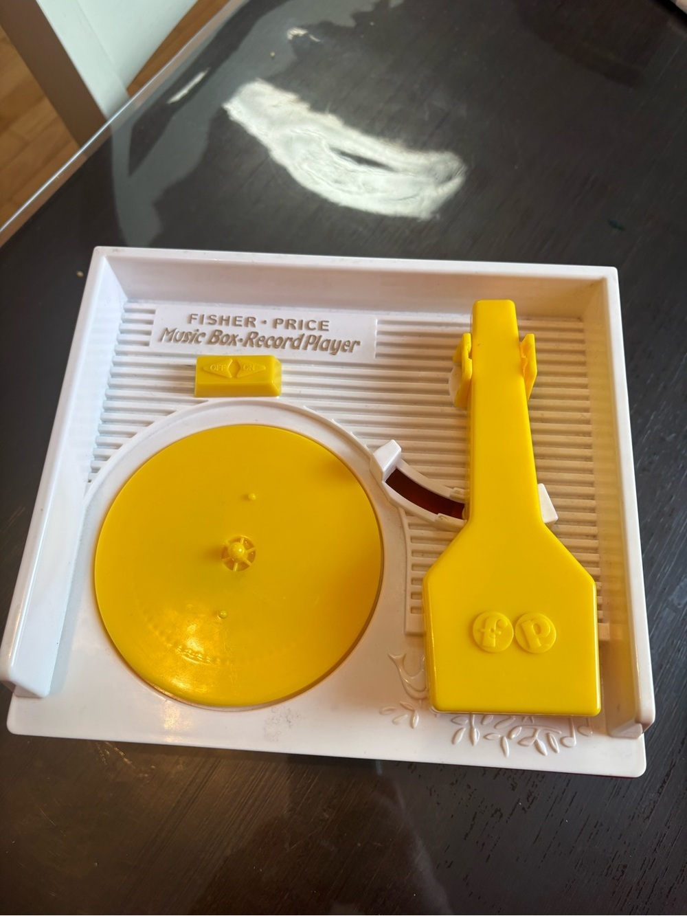 Fisher-Price Music Box Record Player Toy for kids. Newer Re-release.